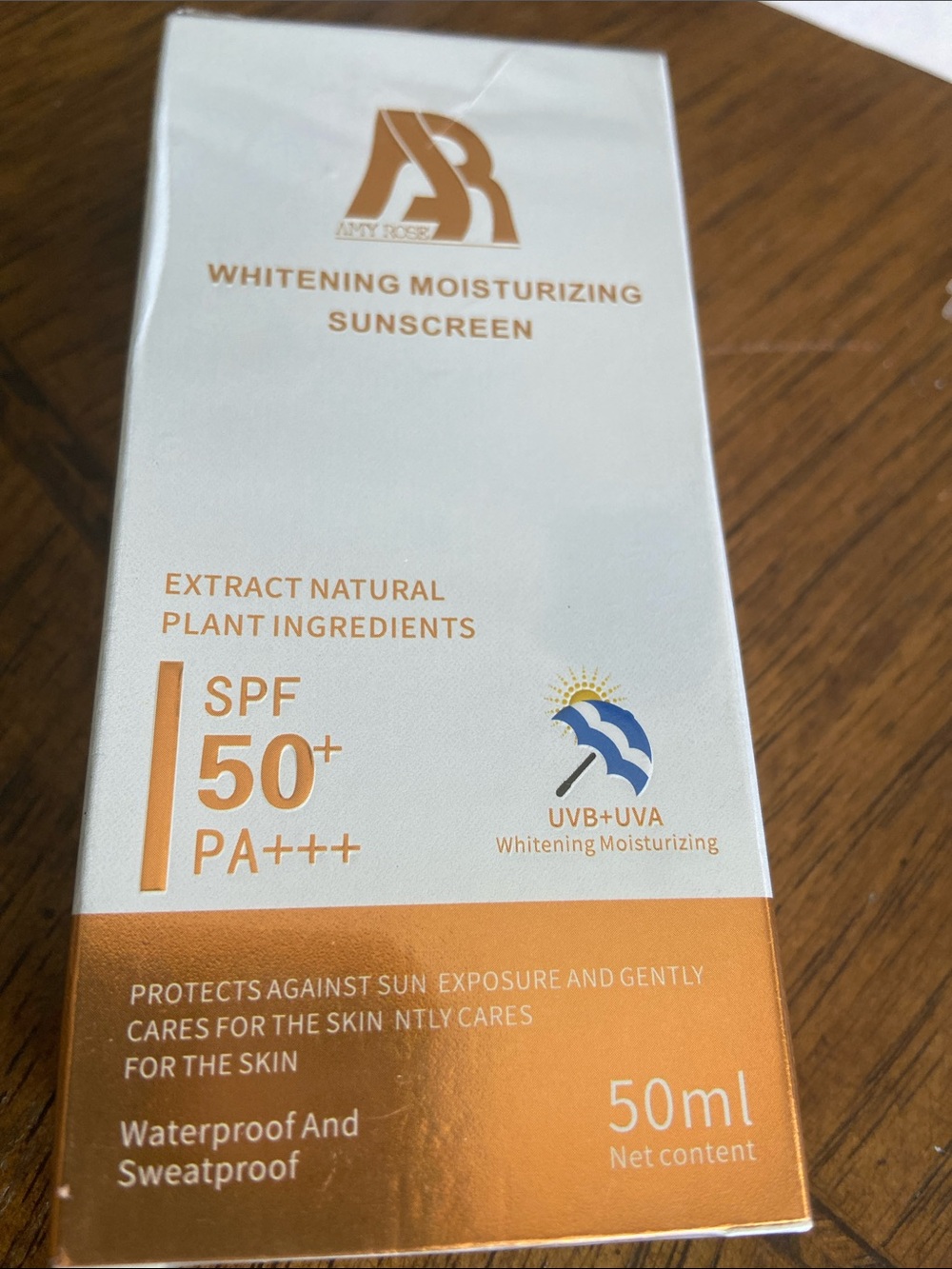 Natural Ingredient Botanical Sunscreen SPF 50+